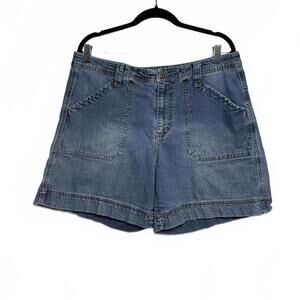 Y2K Basic Denim Blue Jean Shorts